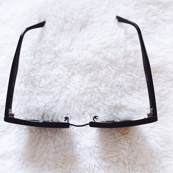 Theo Black Sleek Modern Sunglasses - Picture 6 of 11